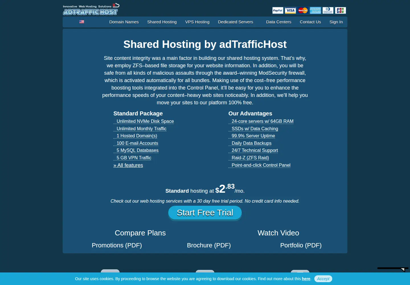 Screenshot of adtraffic.bid