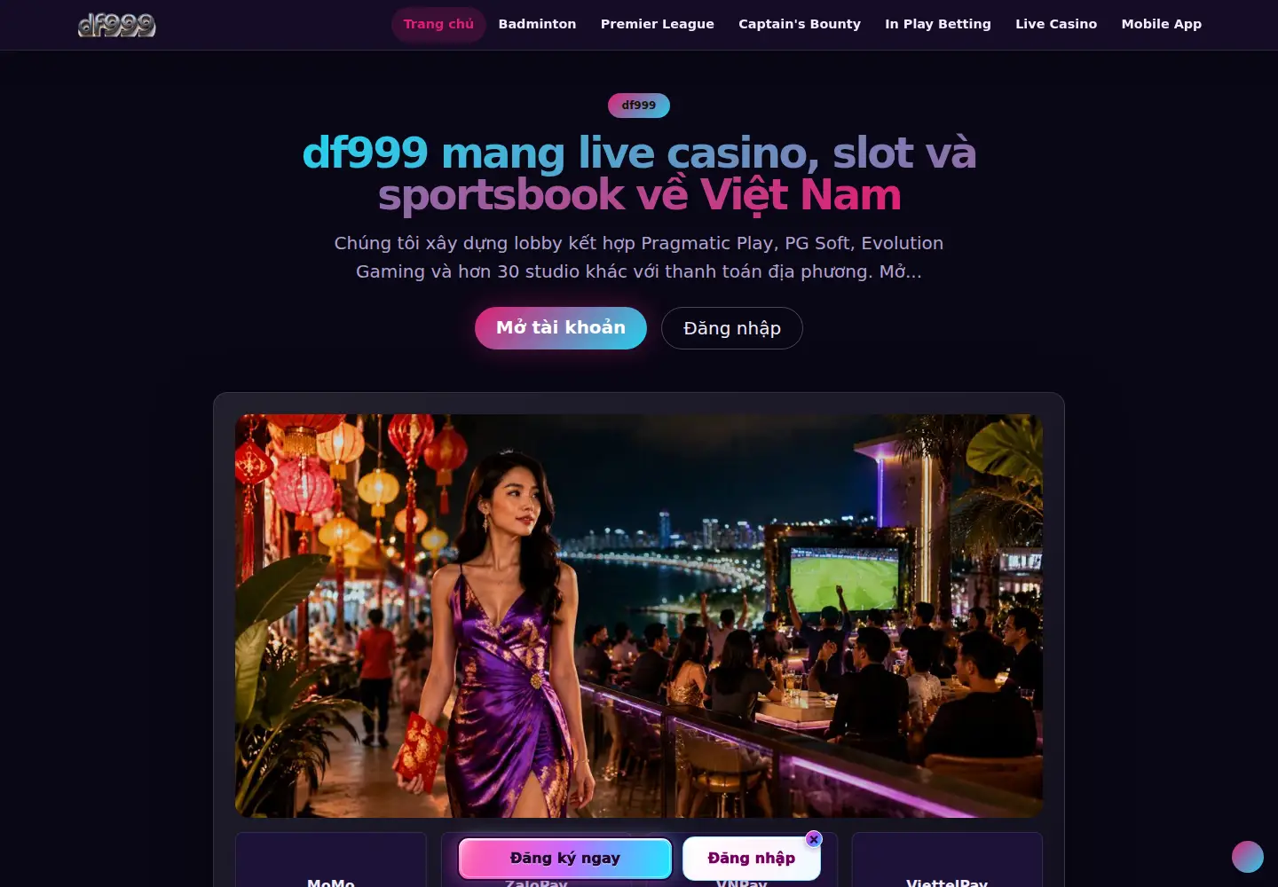 Screenshot of df999.bid