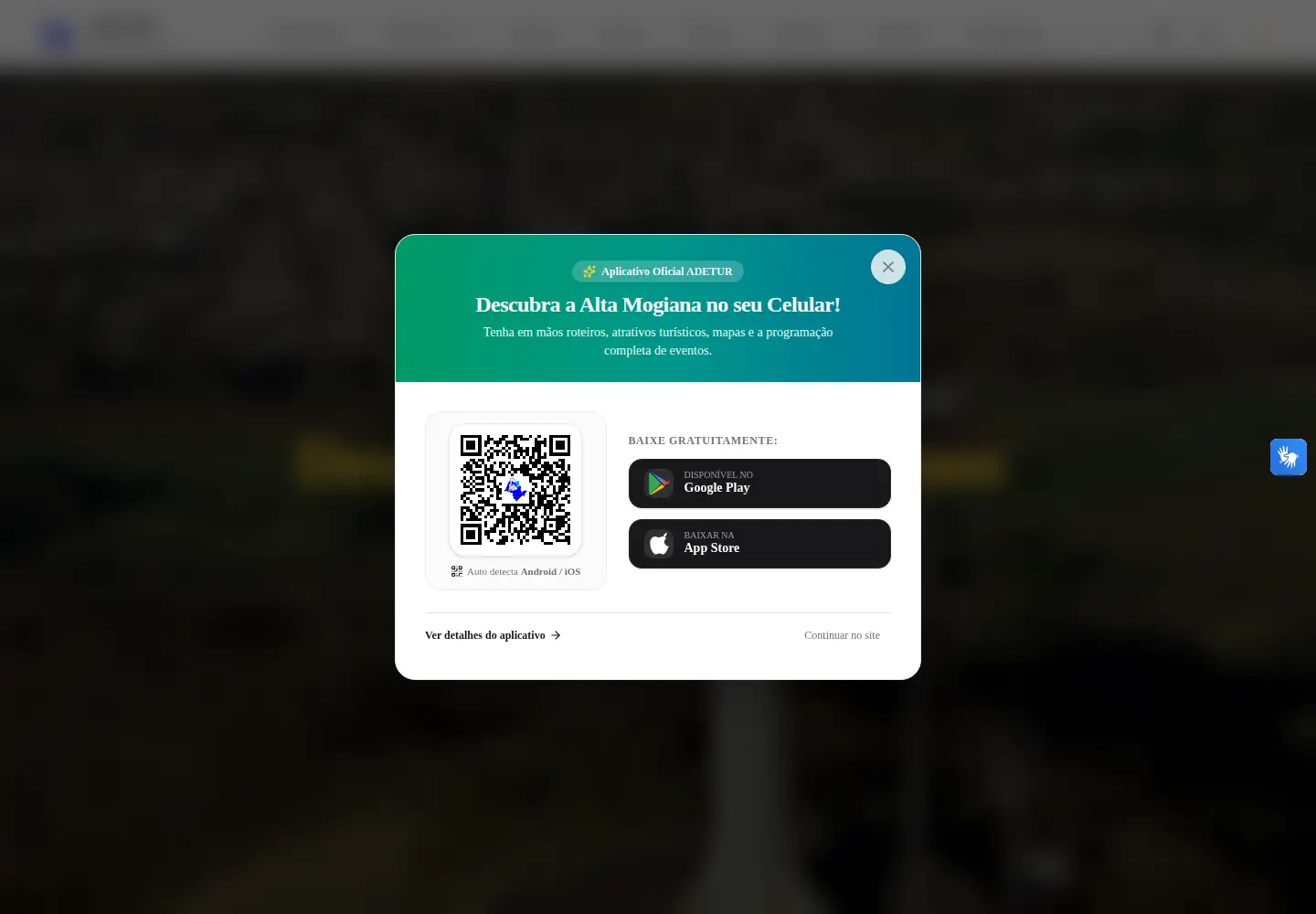 Screenshot of adeturaltamogiana.com.br