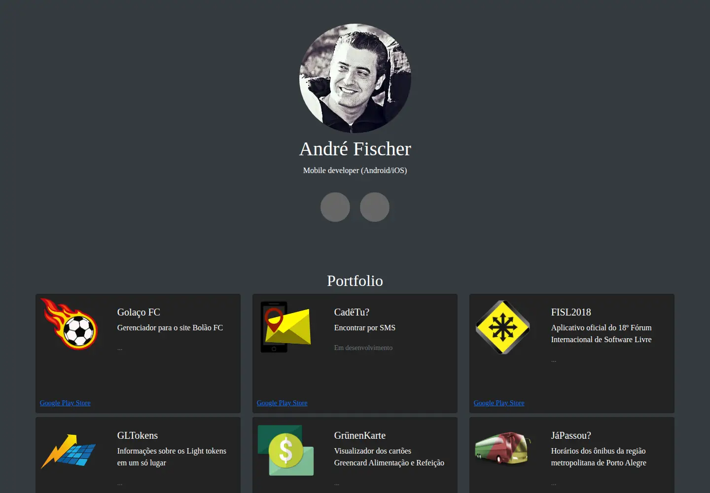 Screenshot of afischer.com.br