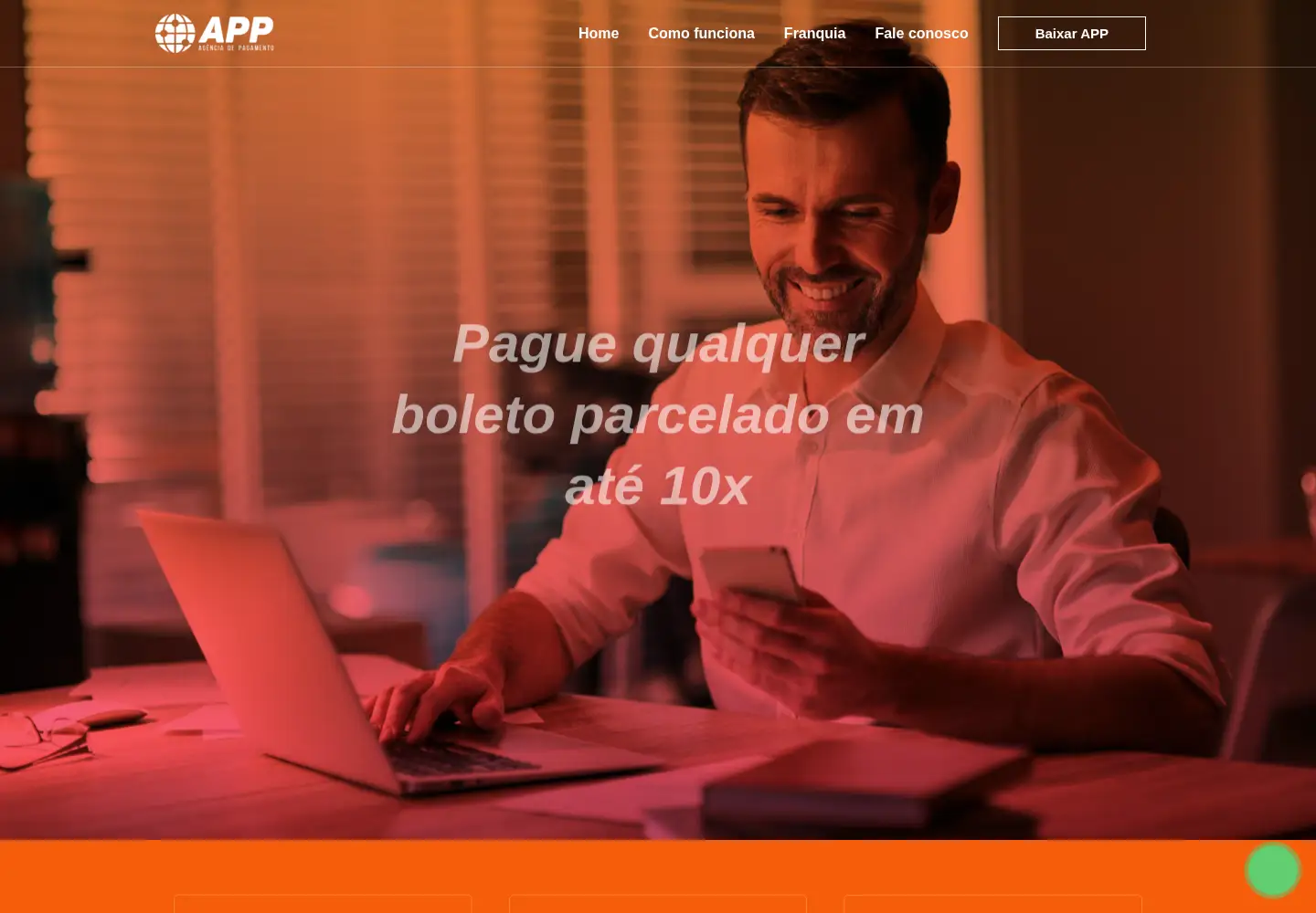 Screenshot of agenciadepagamento.com.br