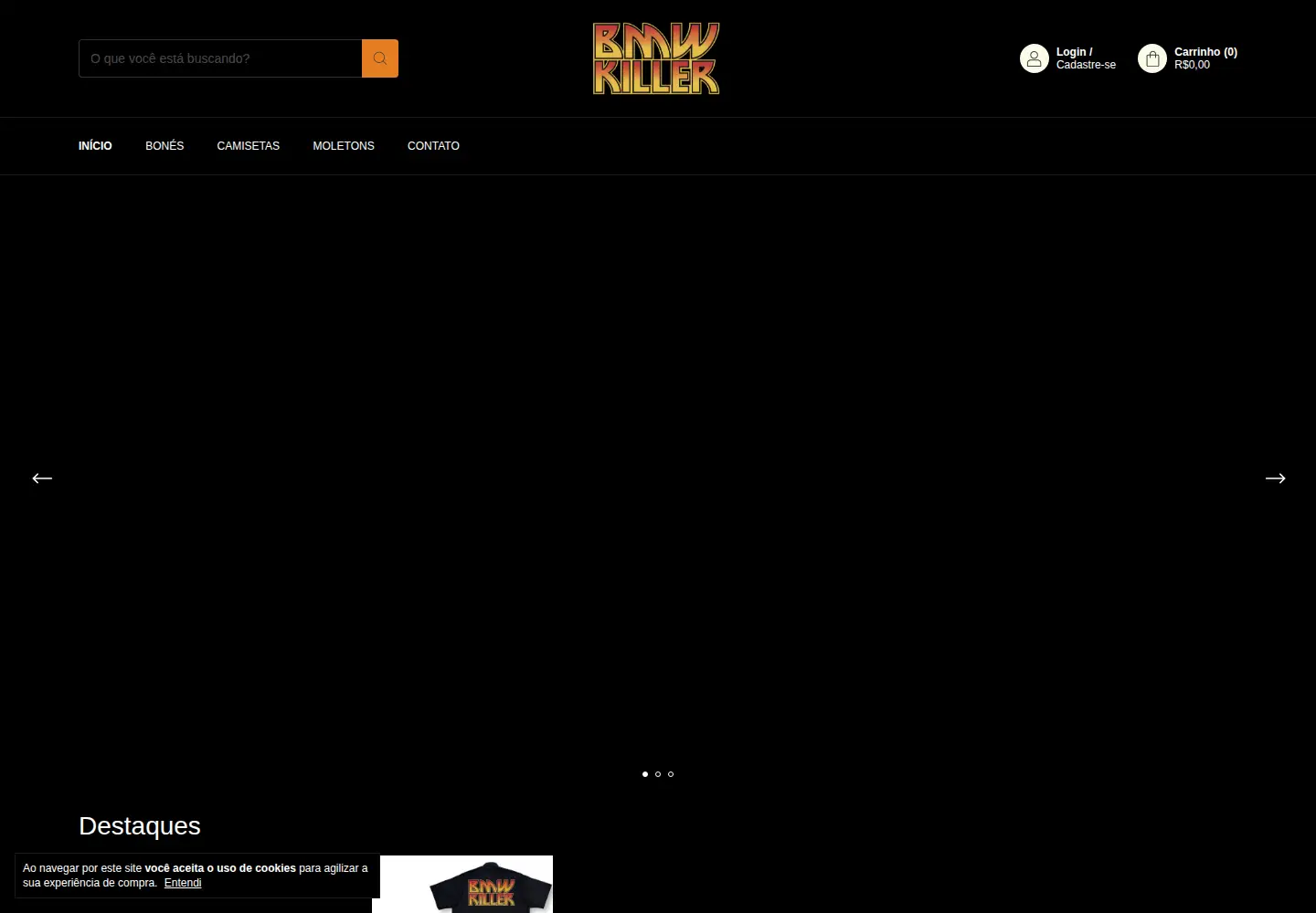 Screenshot of bmwkiller.com.br