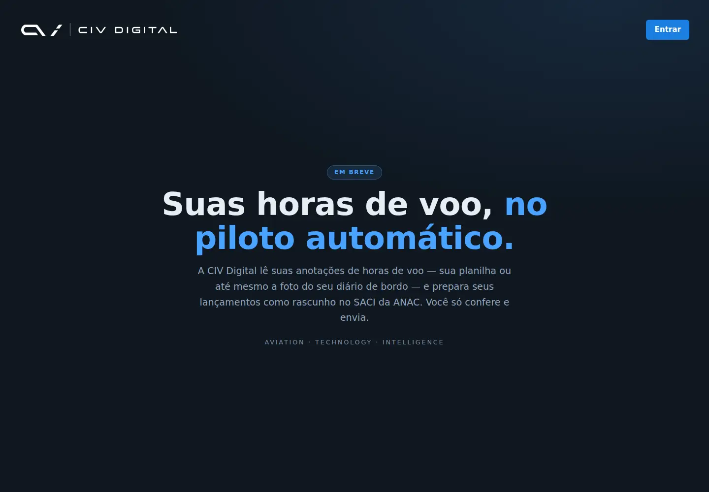 Captured homepage of civdigital.com.br in the current scan