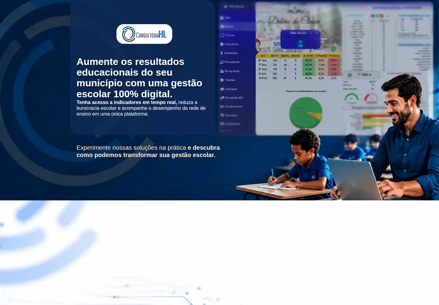 Screenshot of consultoriahl.com.br