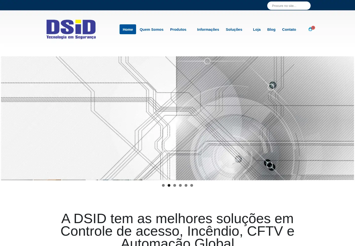 Screenshot of controledeacessohid.com.br