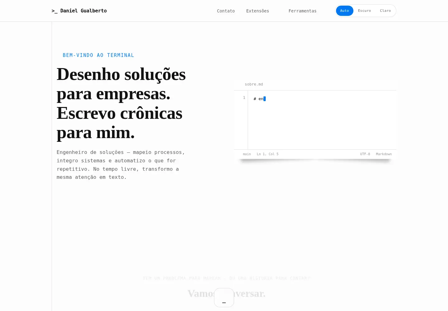 Screenshot of donens.com.br