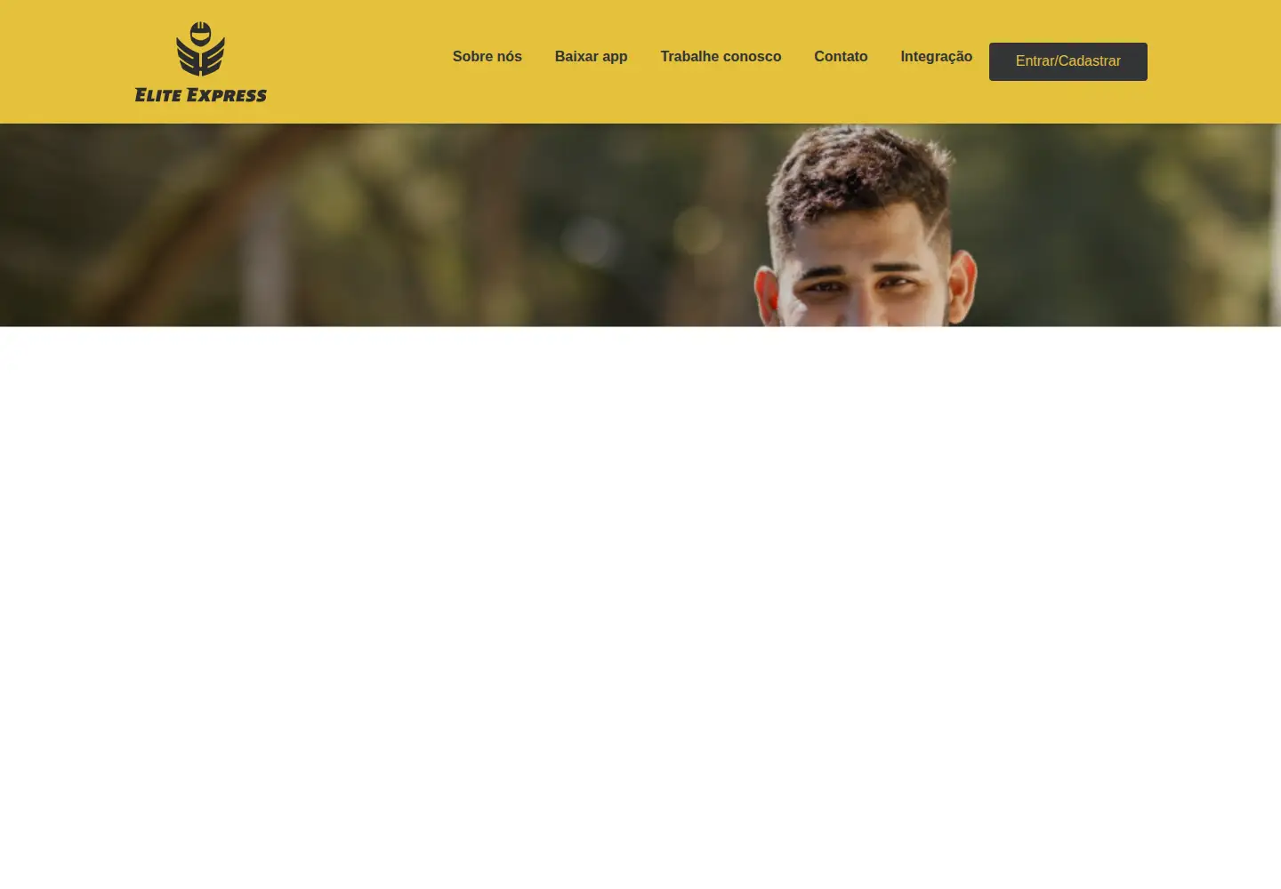 Captured homepage of eliteexpress.com.br in the current scan