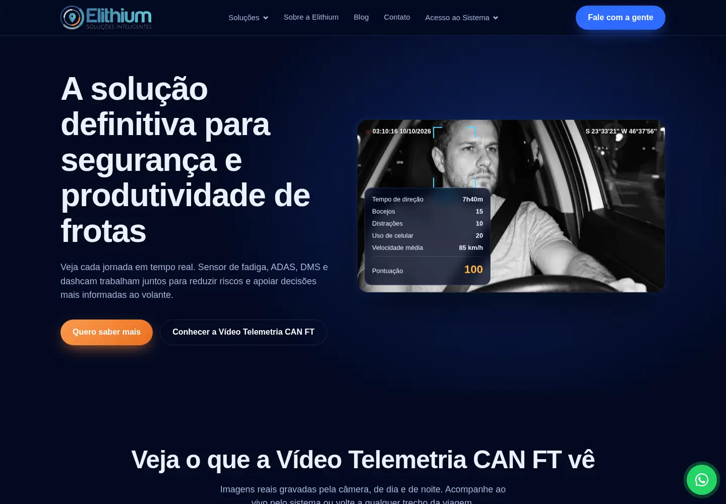 Screenshot of elithium.com.br