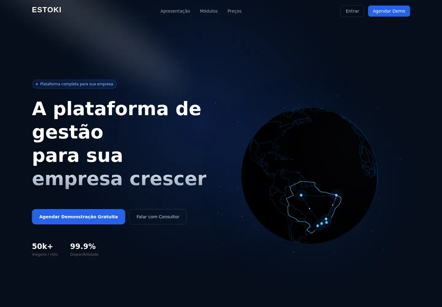 Screenshot of estoki.com.br