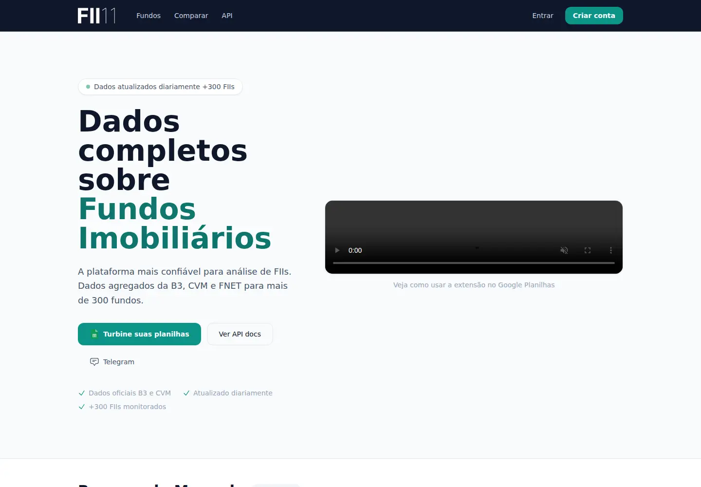Captured homepage of fii11.com.br in the current scan