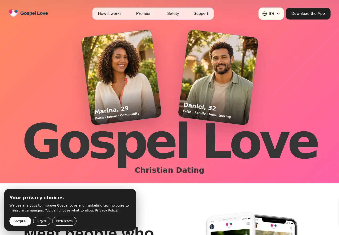 Captured homepage of gospellove.com.br in the current scan