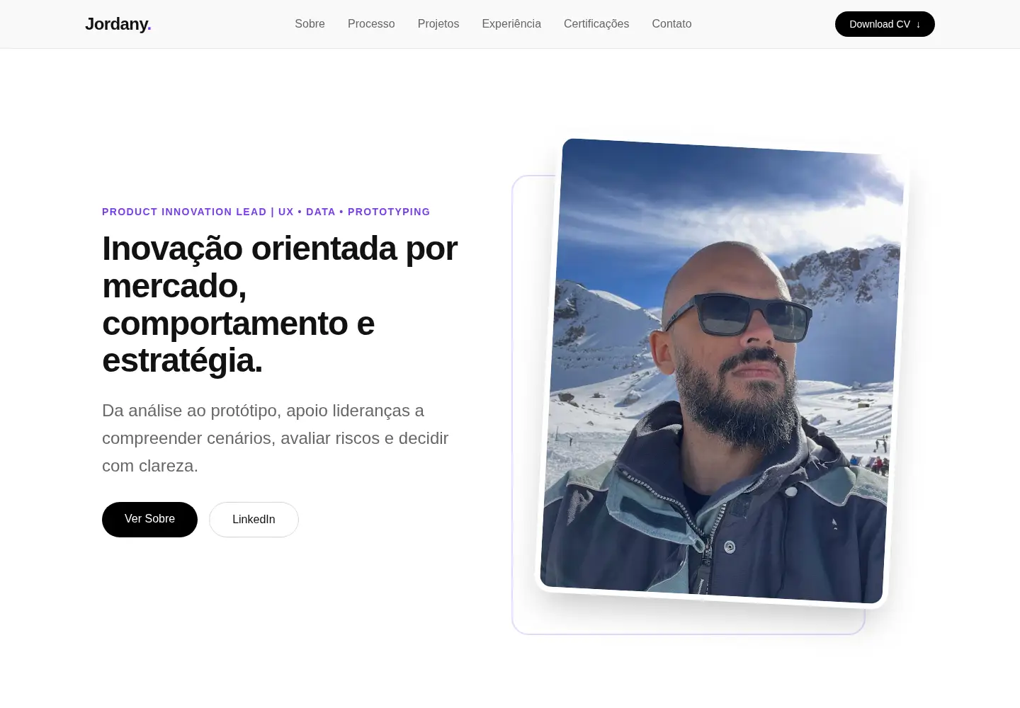 Captured homepage of jordany.com.br in the current scan