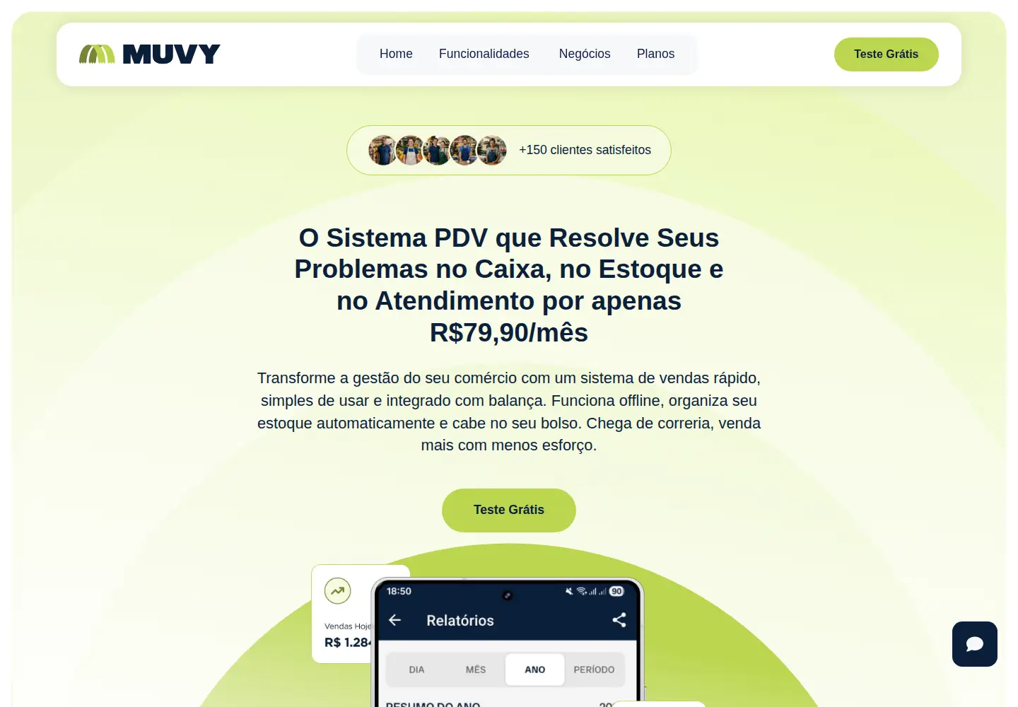 Captured homepage of muvypdv.com.br in the current scan