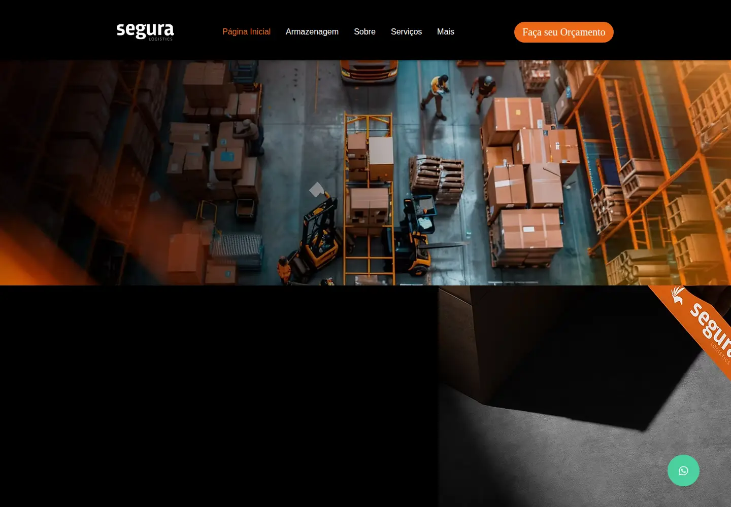 Screenshot of seguralogistica.com.br