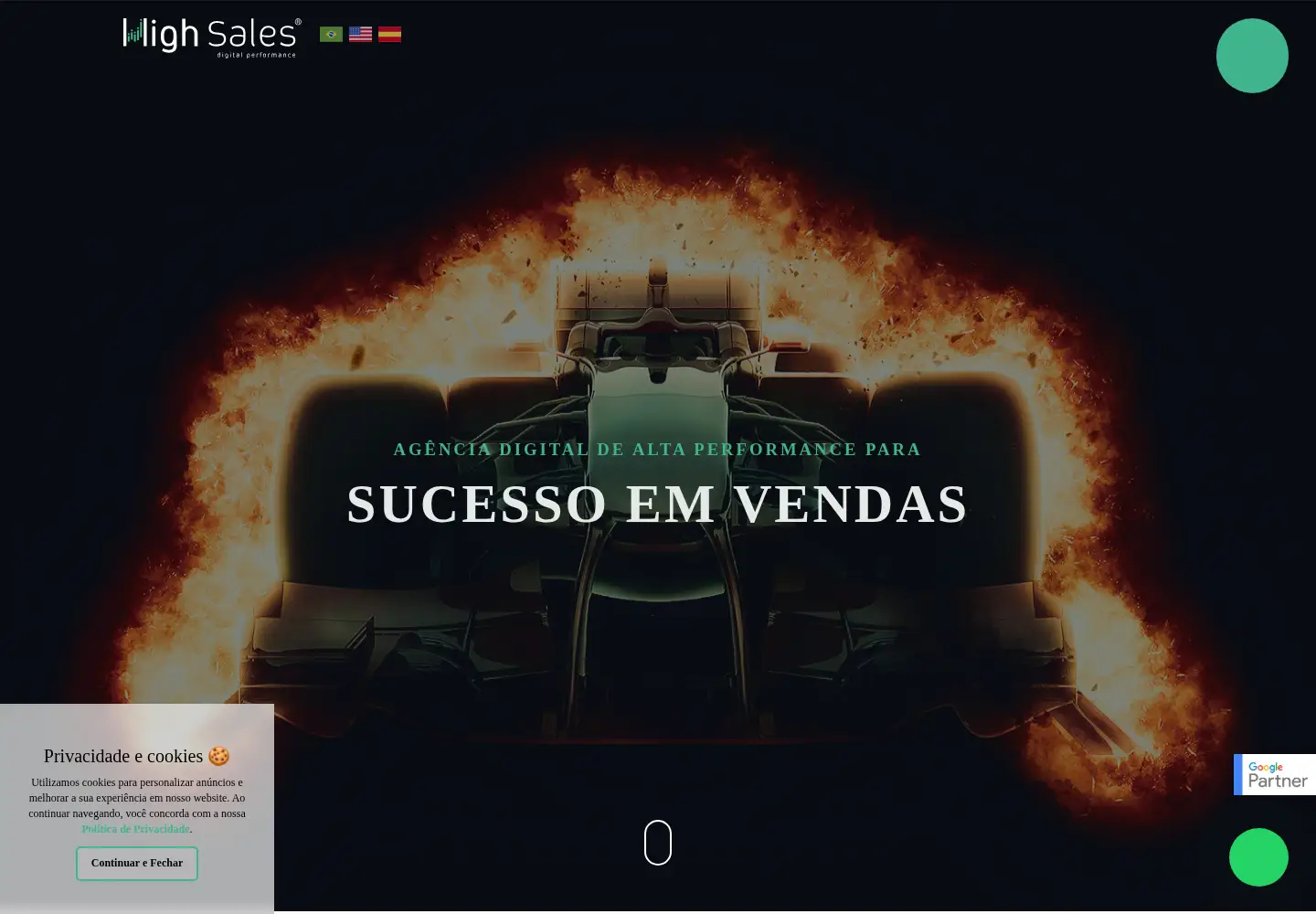 Screenshot of sintesa.com.br