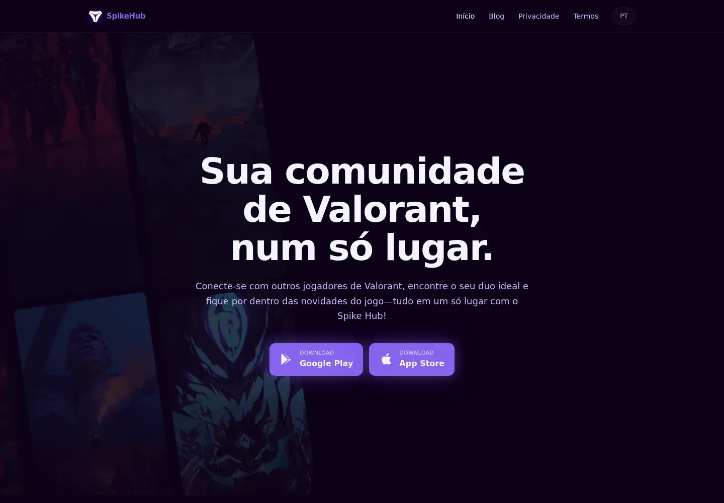 Screenshot of spikehub.com.br