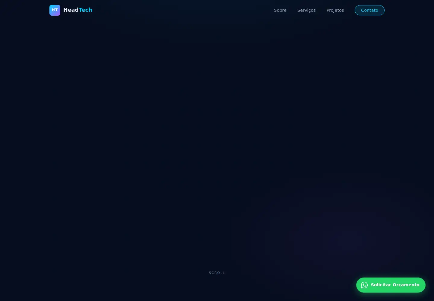 Captured homepage of headtech.tec.br in the current scan