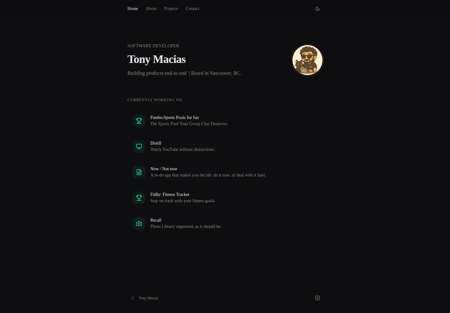 Screenshot of arcticlab.ca