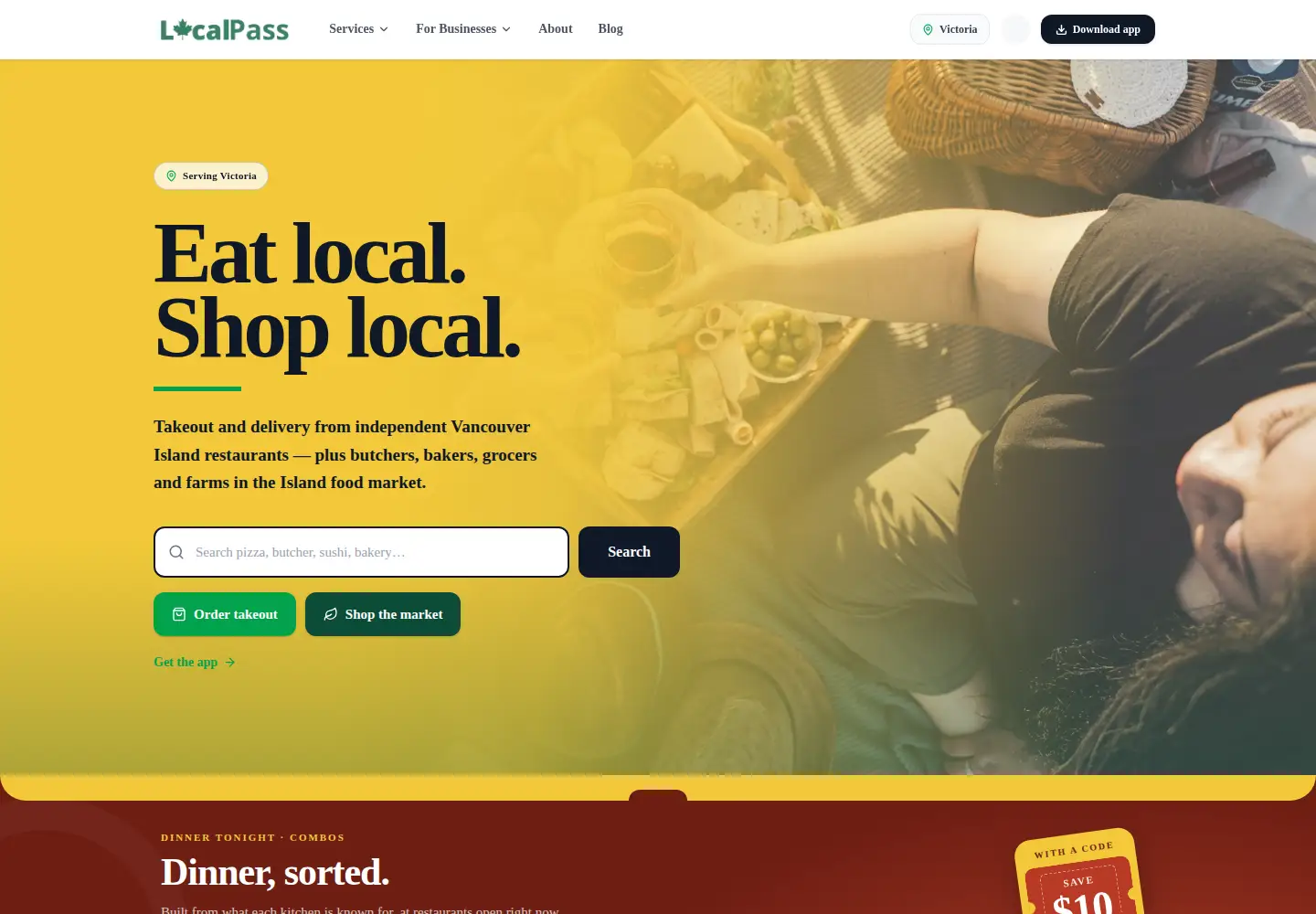 Screenshot of imlocal.ca