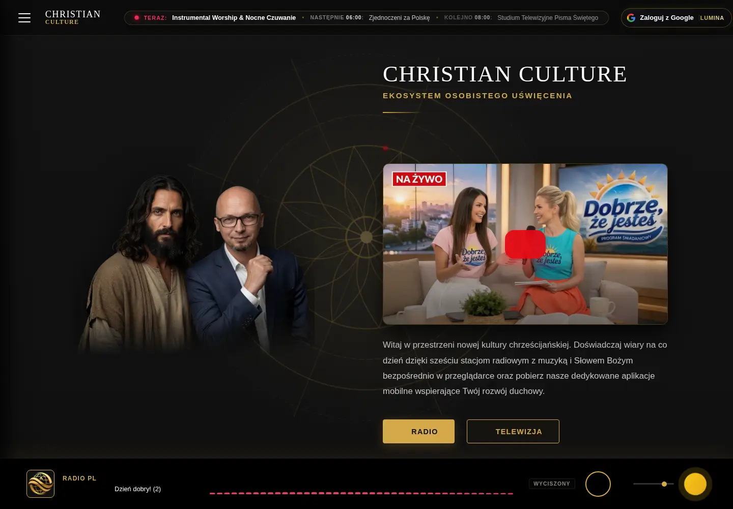 Screenshot of polskieradio.cc