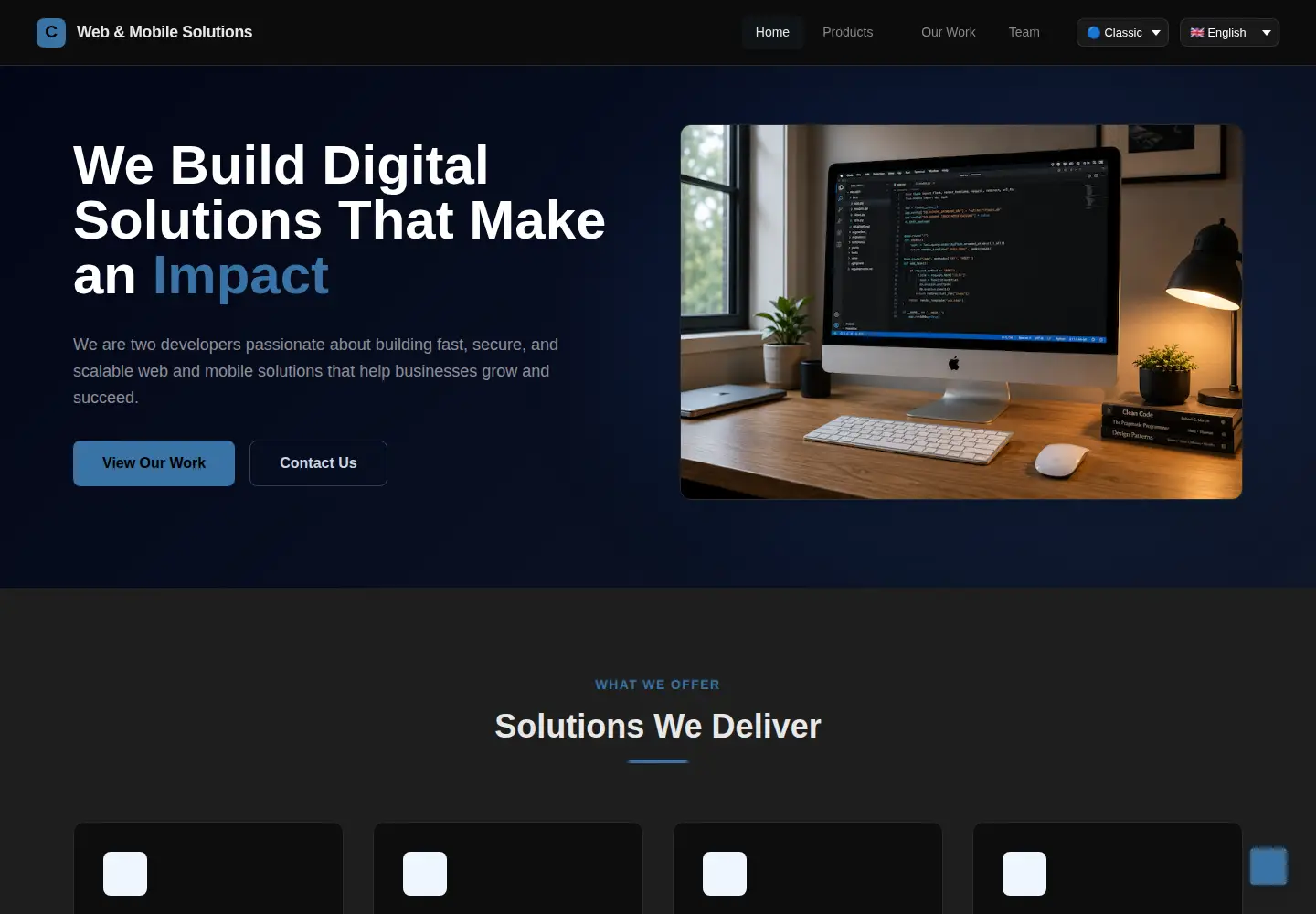 Screenshot of chirila.ch