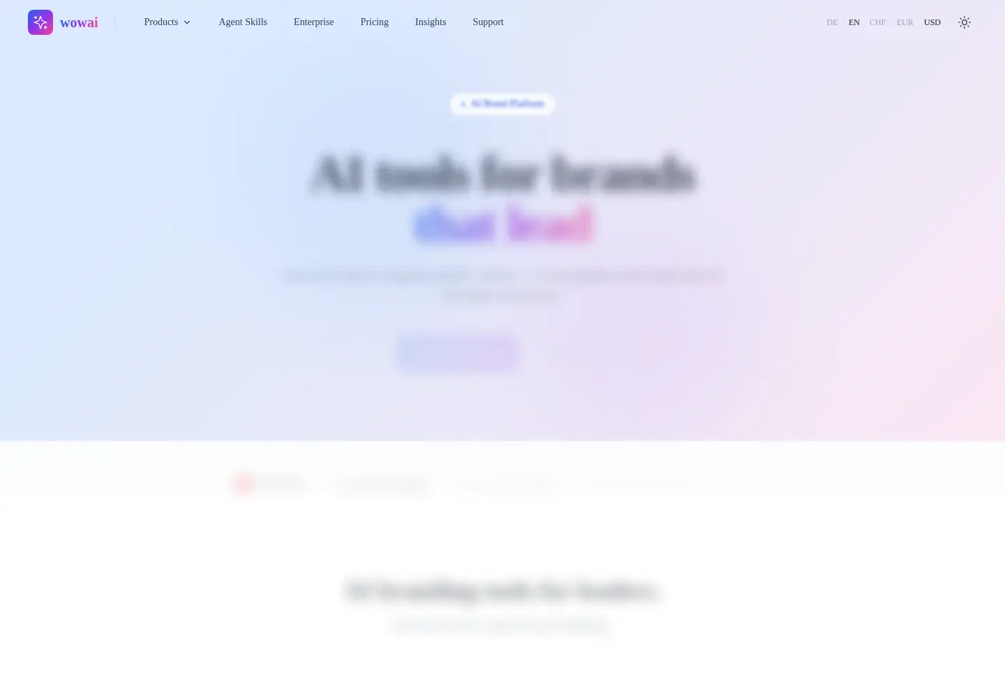 Screenshot of wowai.ch
