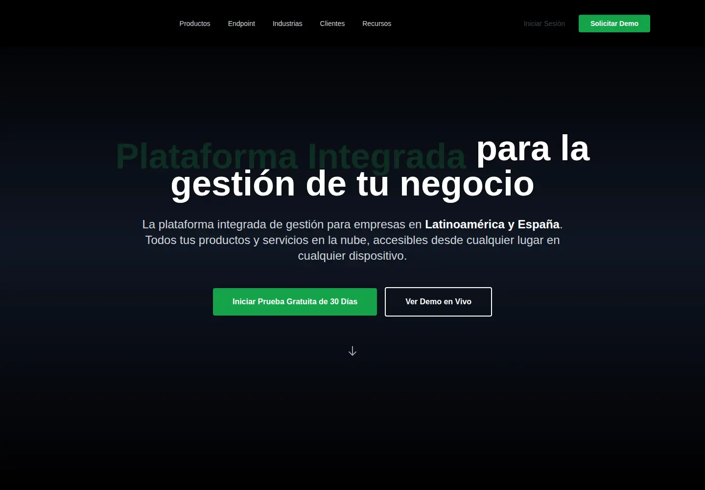 Screenshot of cloudbase.cl