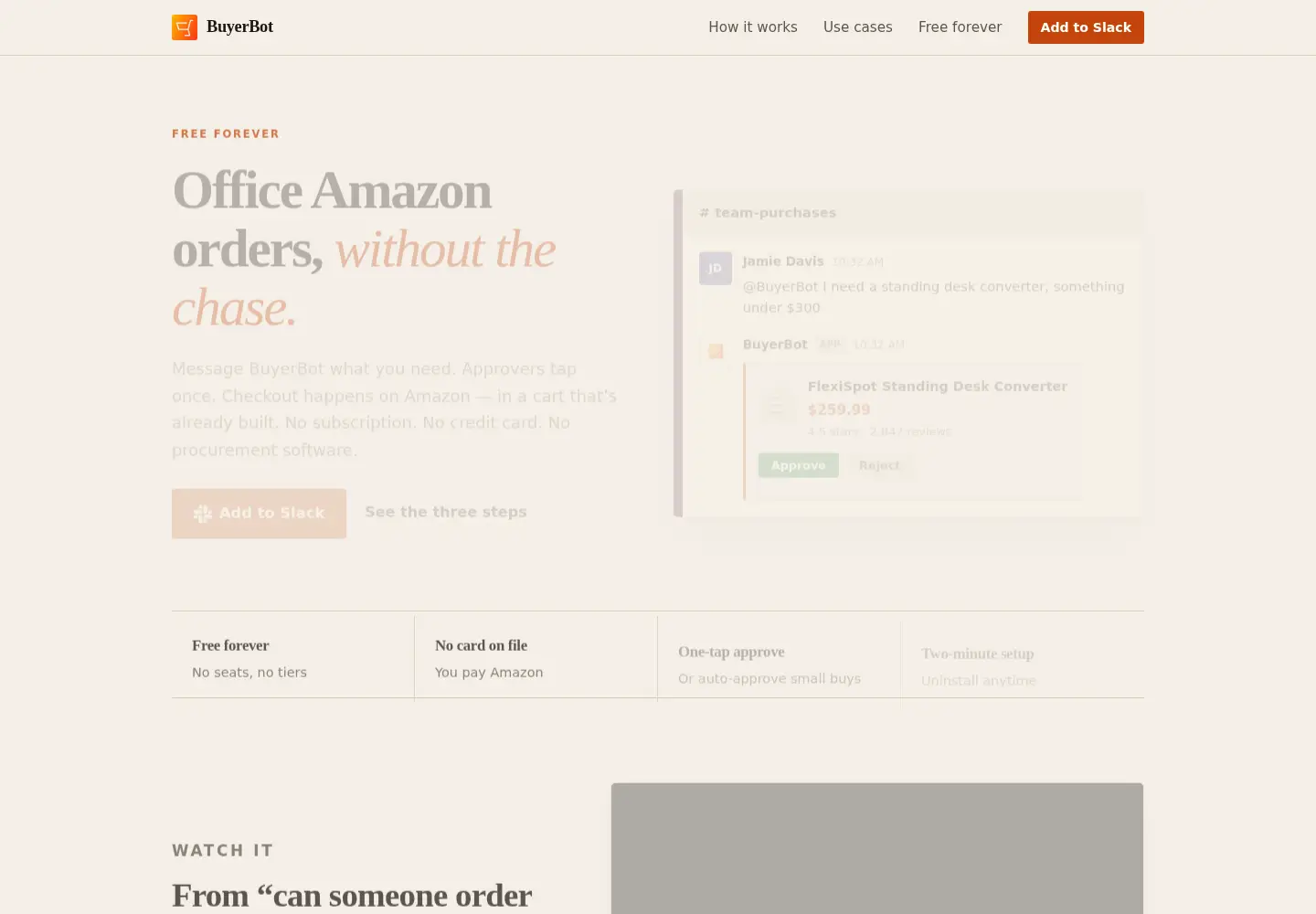 Screenshot of buyerbot.co