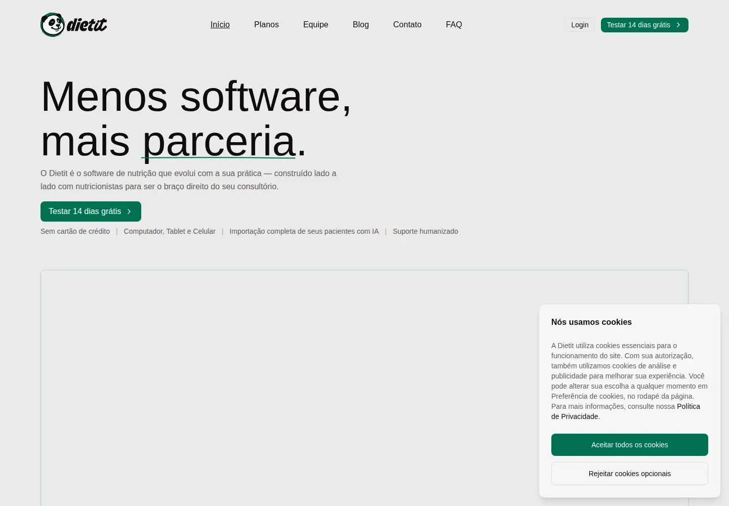 Screenshot of dietit.co