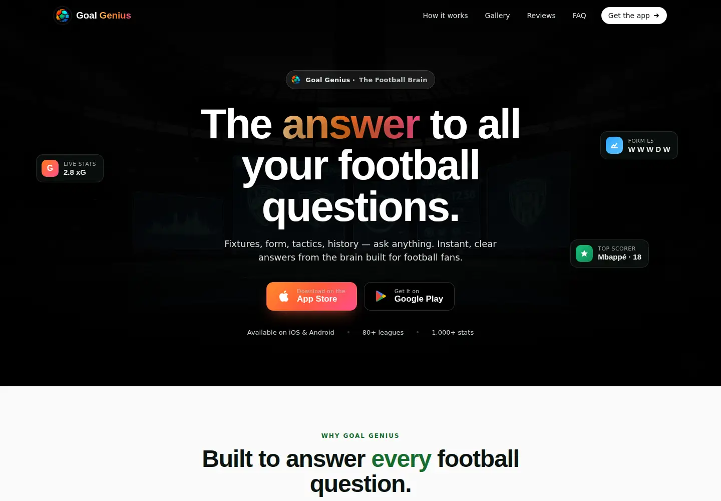 Screenshot of goalgenius.co