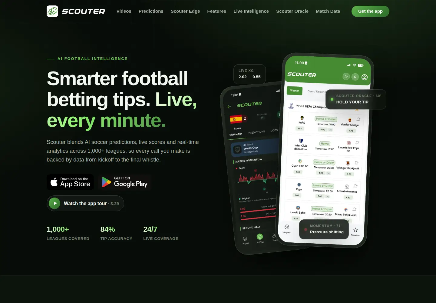 Screenshot of scouter-app.co