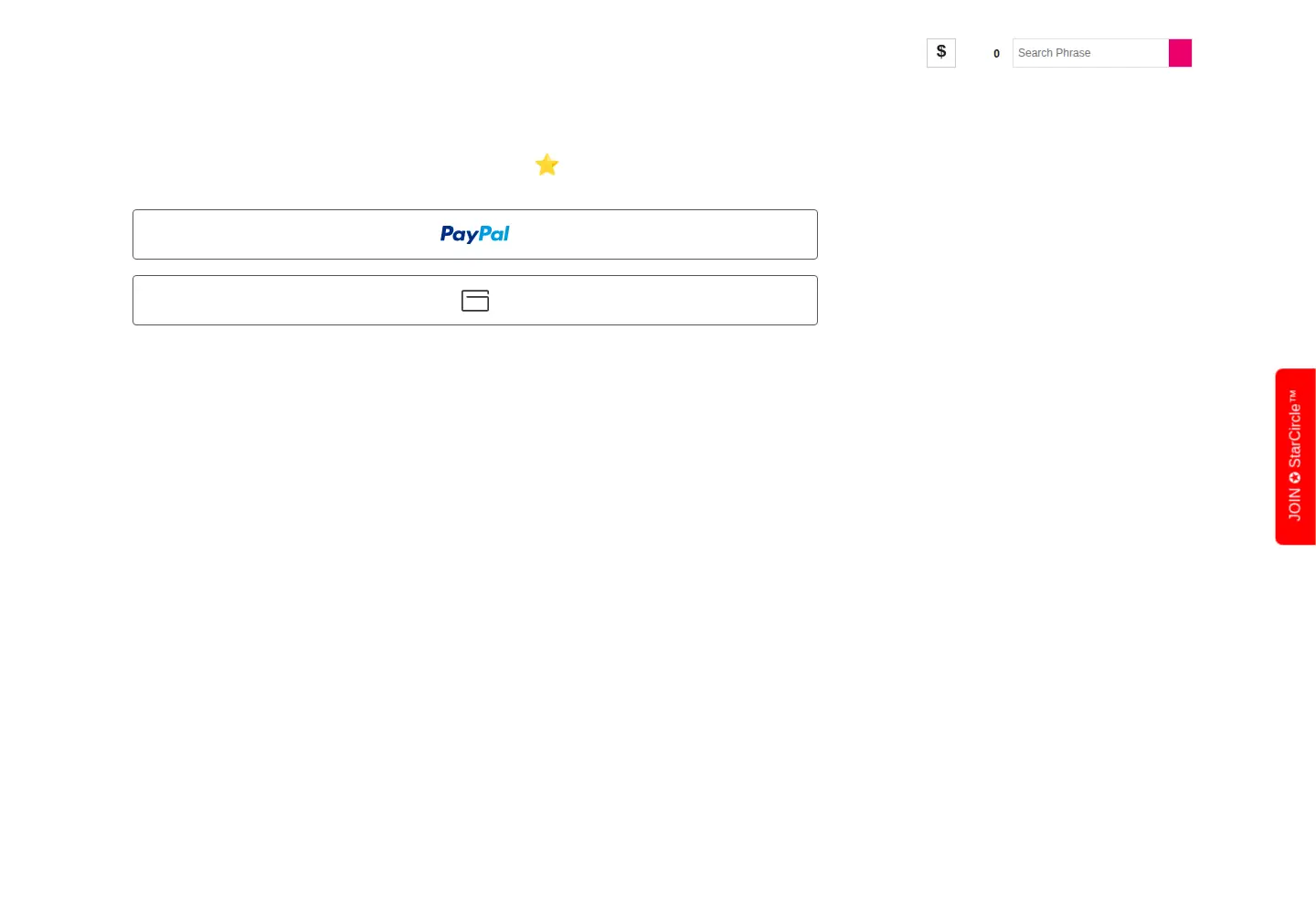 Screenshot of starcircle.co