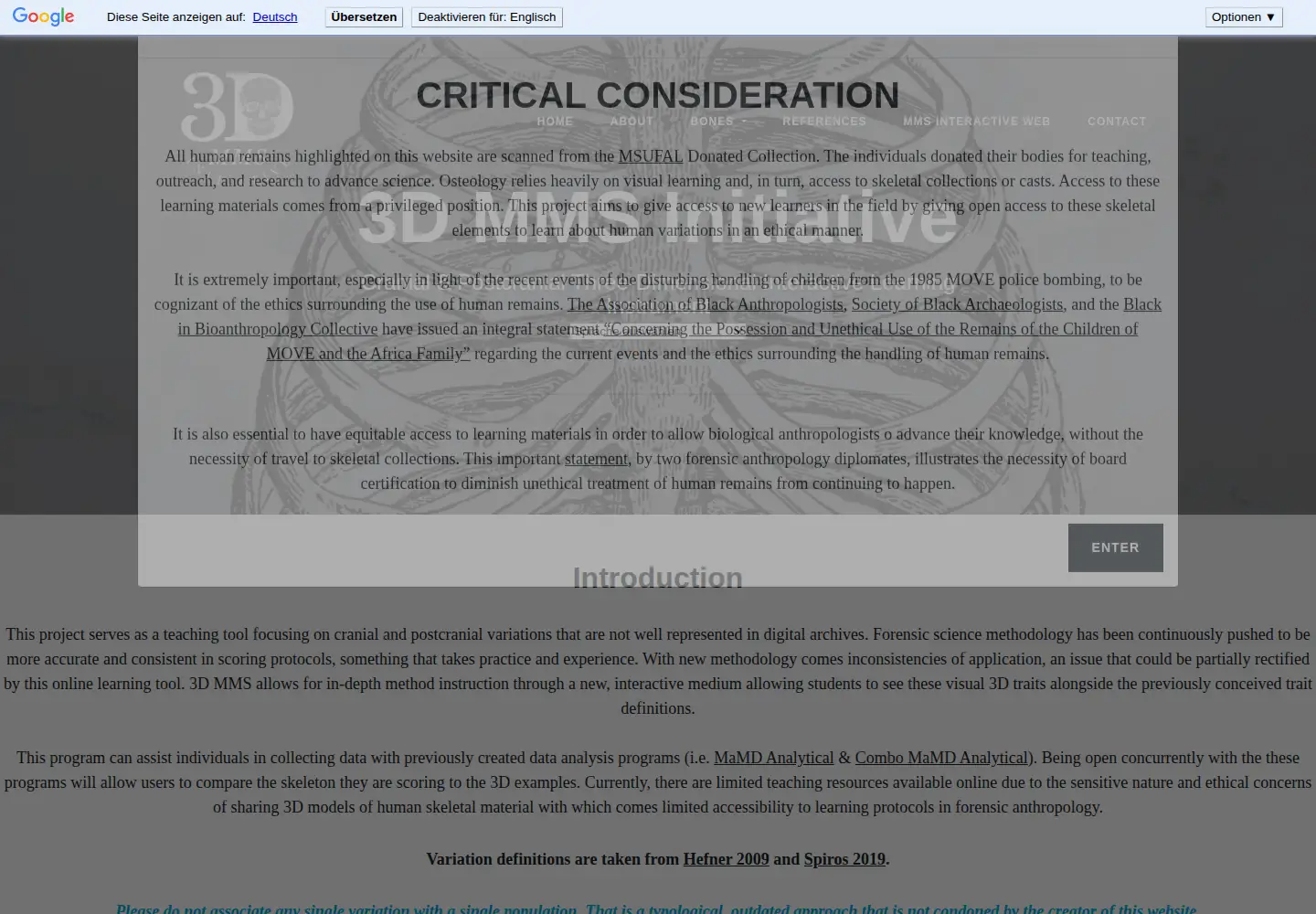 Screenshot of 3dmms-initiative.com