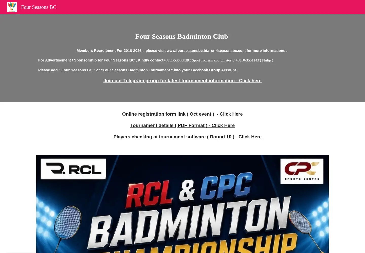 Captured homepage of 4seasonsbc.com in the current scan
