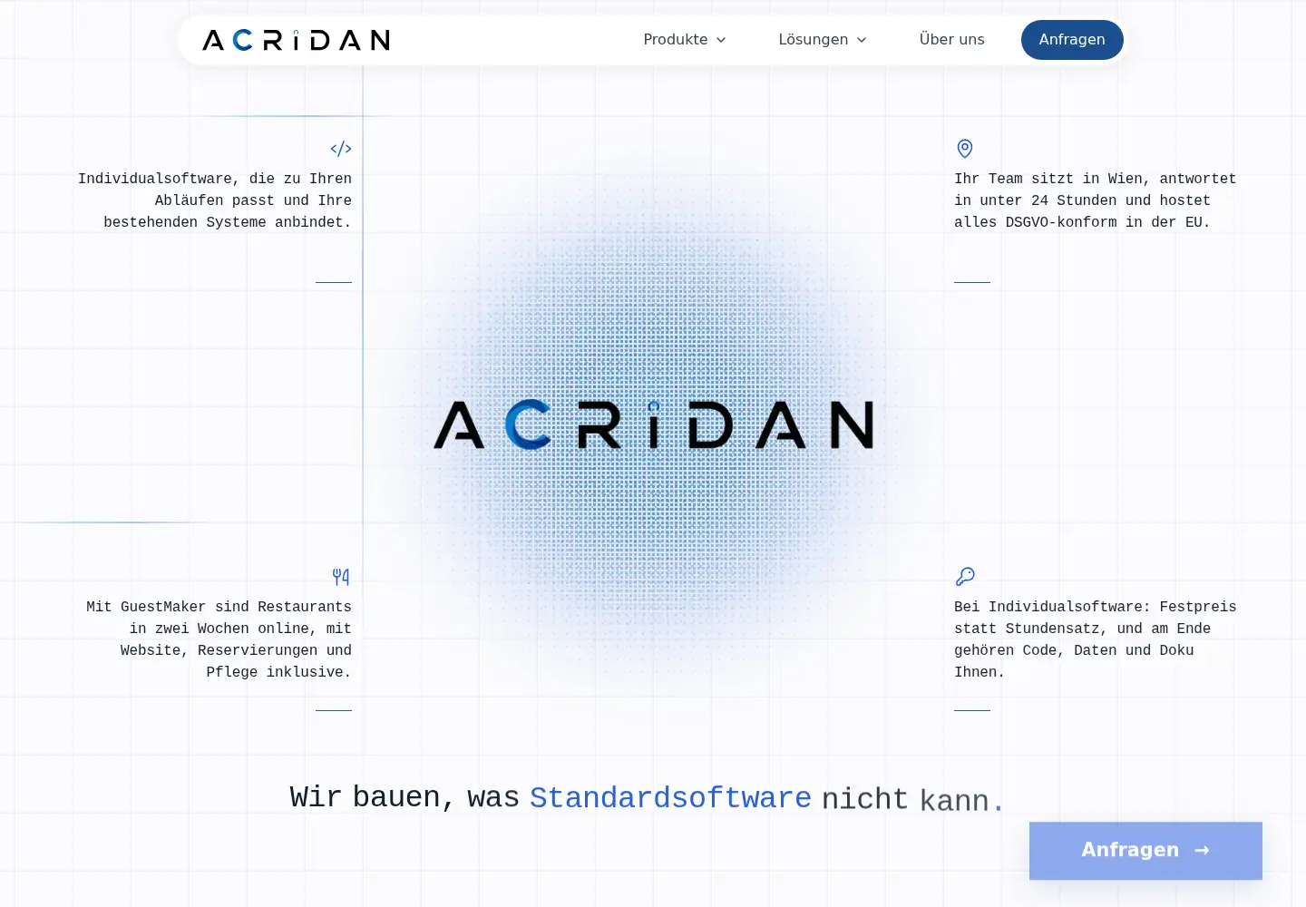 Screenshot of acridan.com