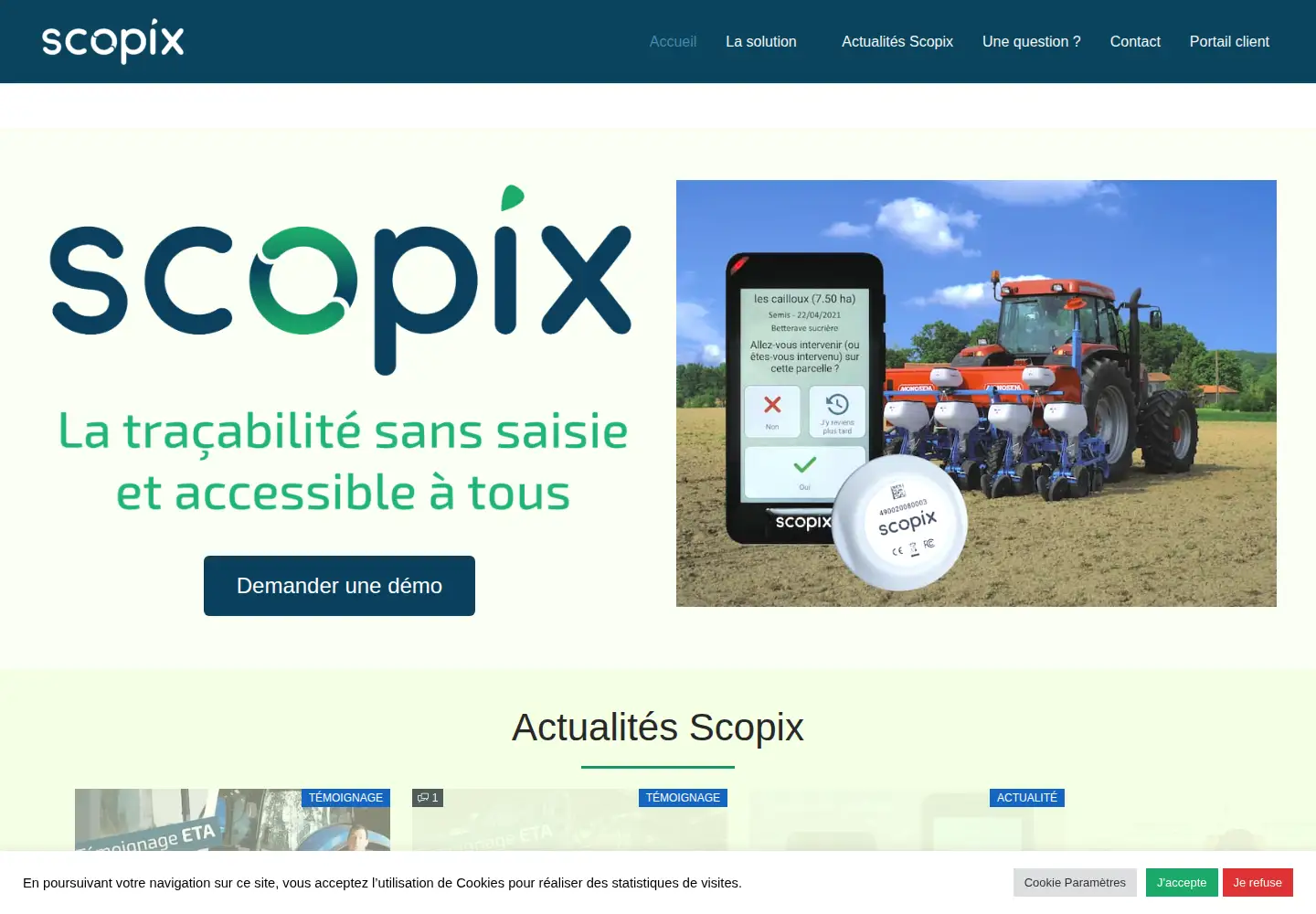 Screenshot of agrinity.com