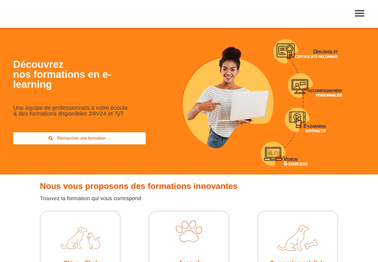 Screenshot of agriwebformation.com