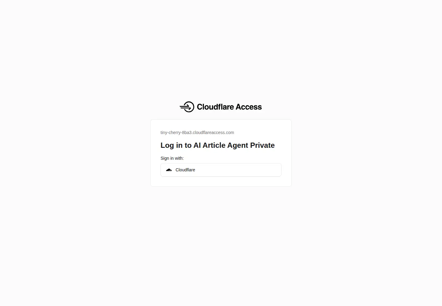Screenshot of ai-article-agent.com