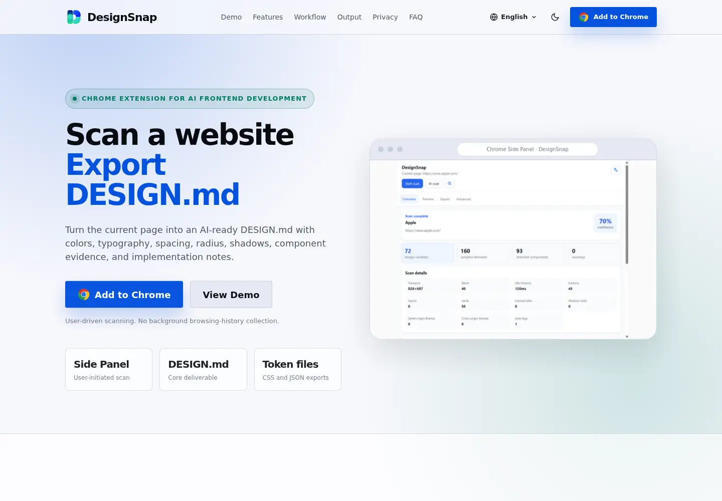 Screenshot of ai-code-design.com