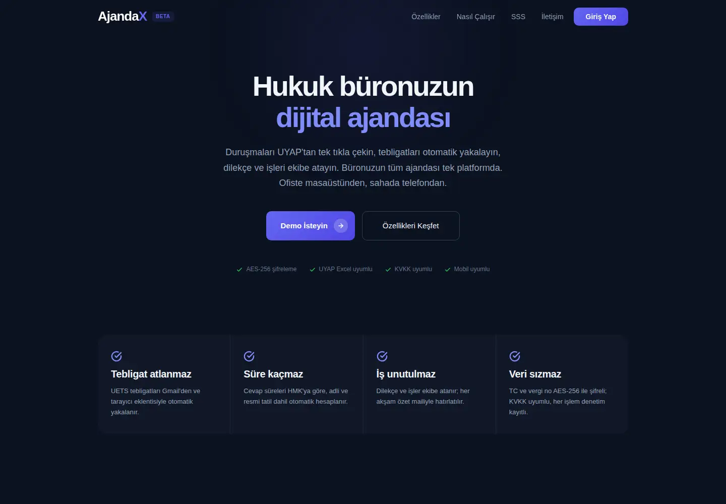 Captured homepage of ajandax.com in the current scan