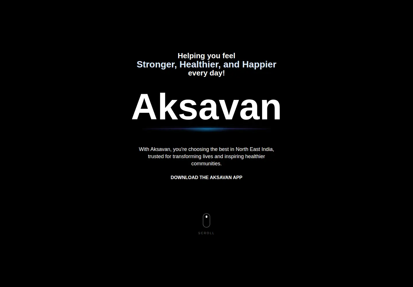Screenshot of aksavan.com