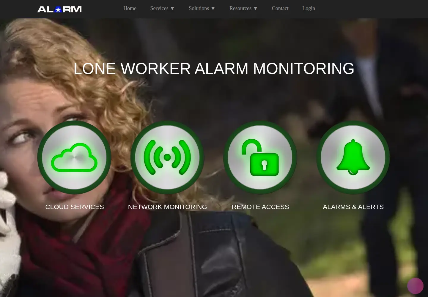 Screenshot of alarm111.com