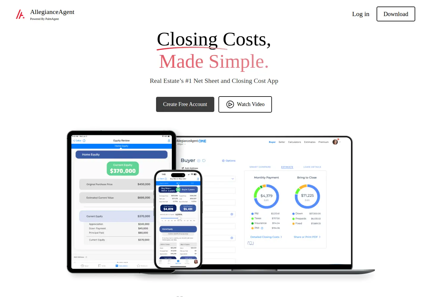 Screenshot of allegianceagentapp.com