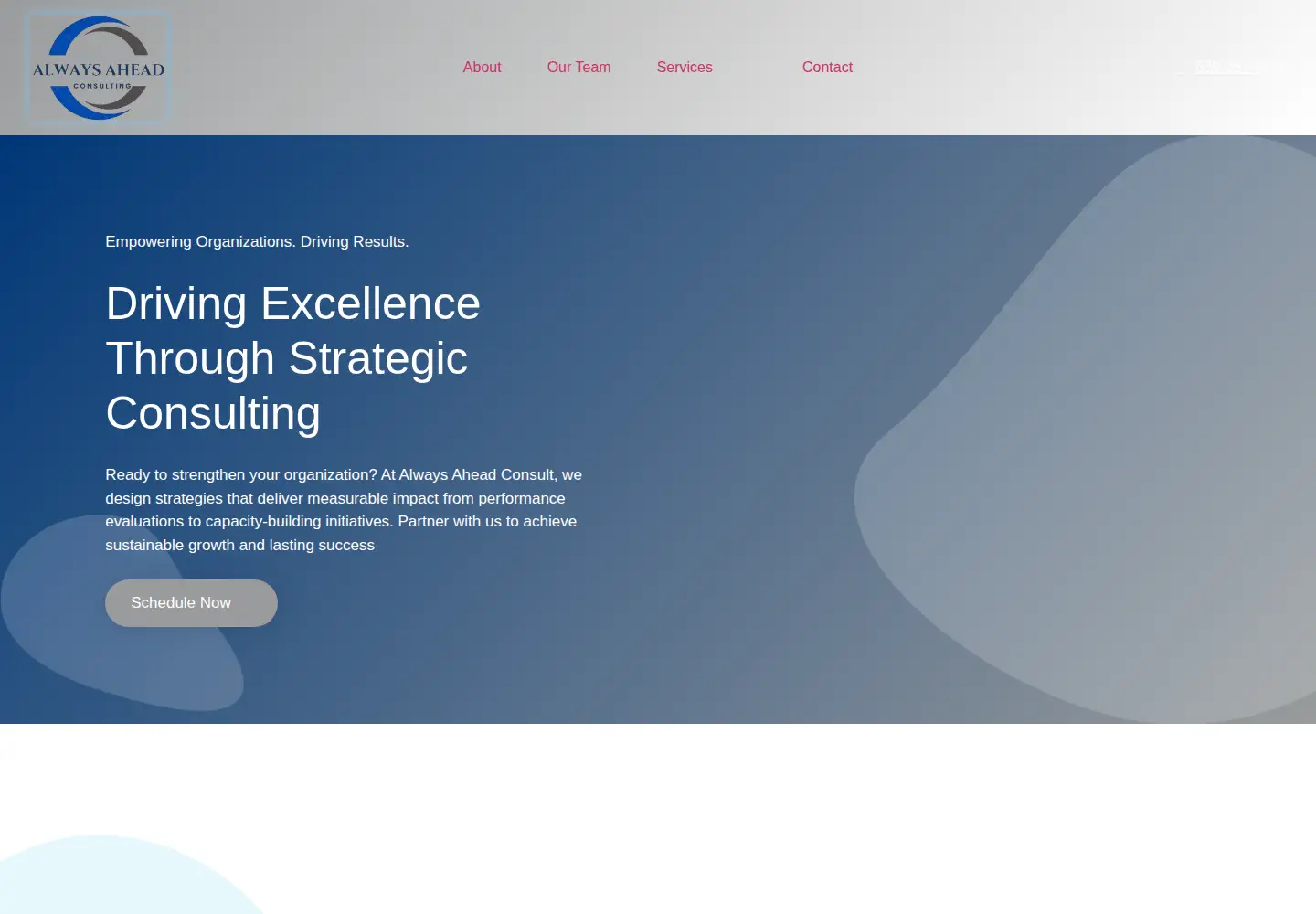 Screenshot of alwaysaheadconsulting.com