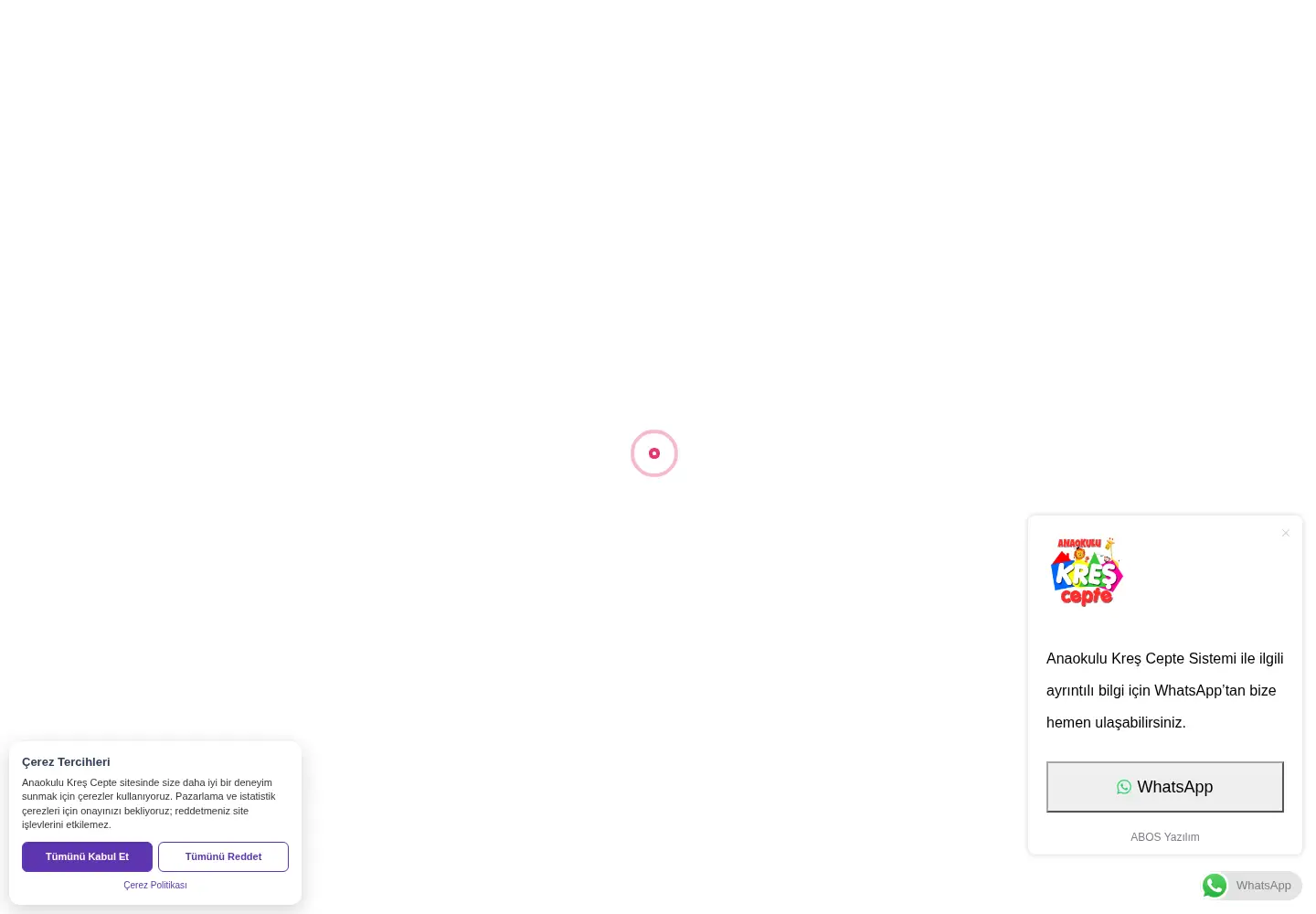 Screenshot of anaokulu-kres-cepte.com