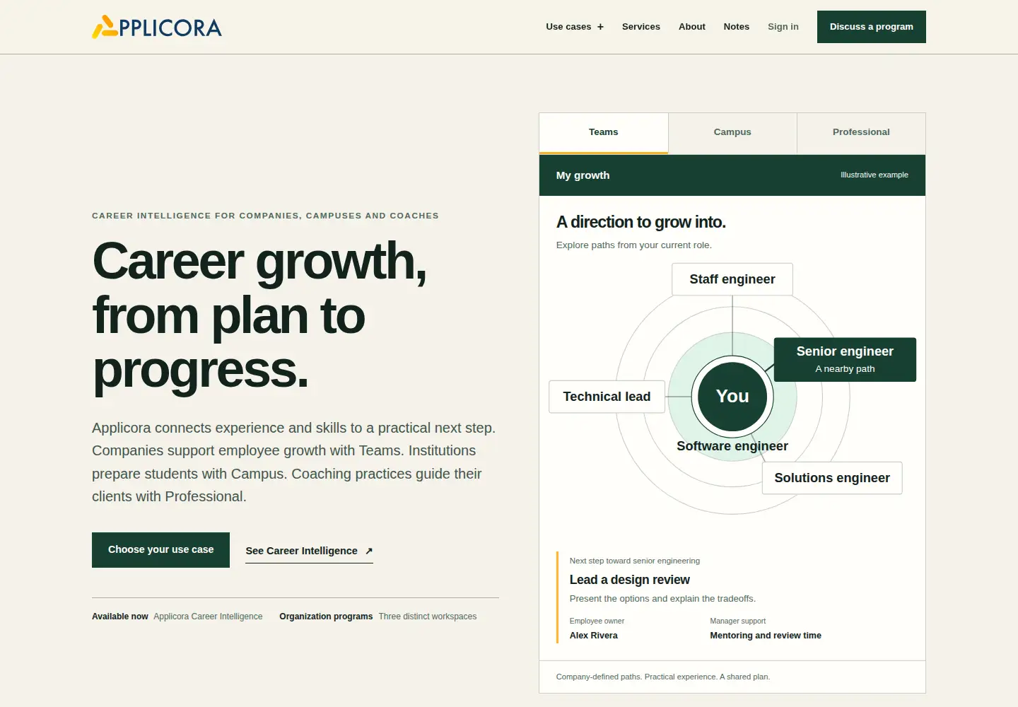 Captured homepage of applicora.com in the current scan