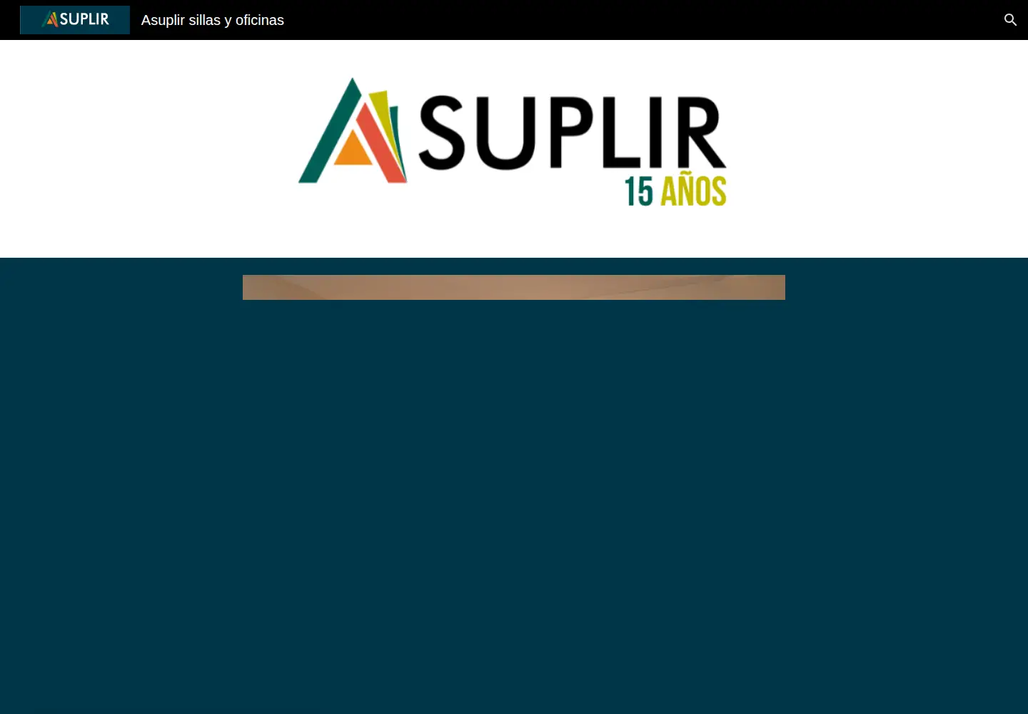 Screenshot of asuplir.com