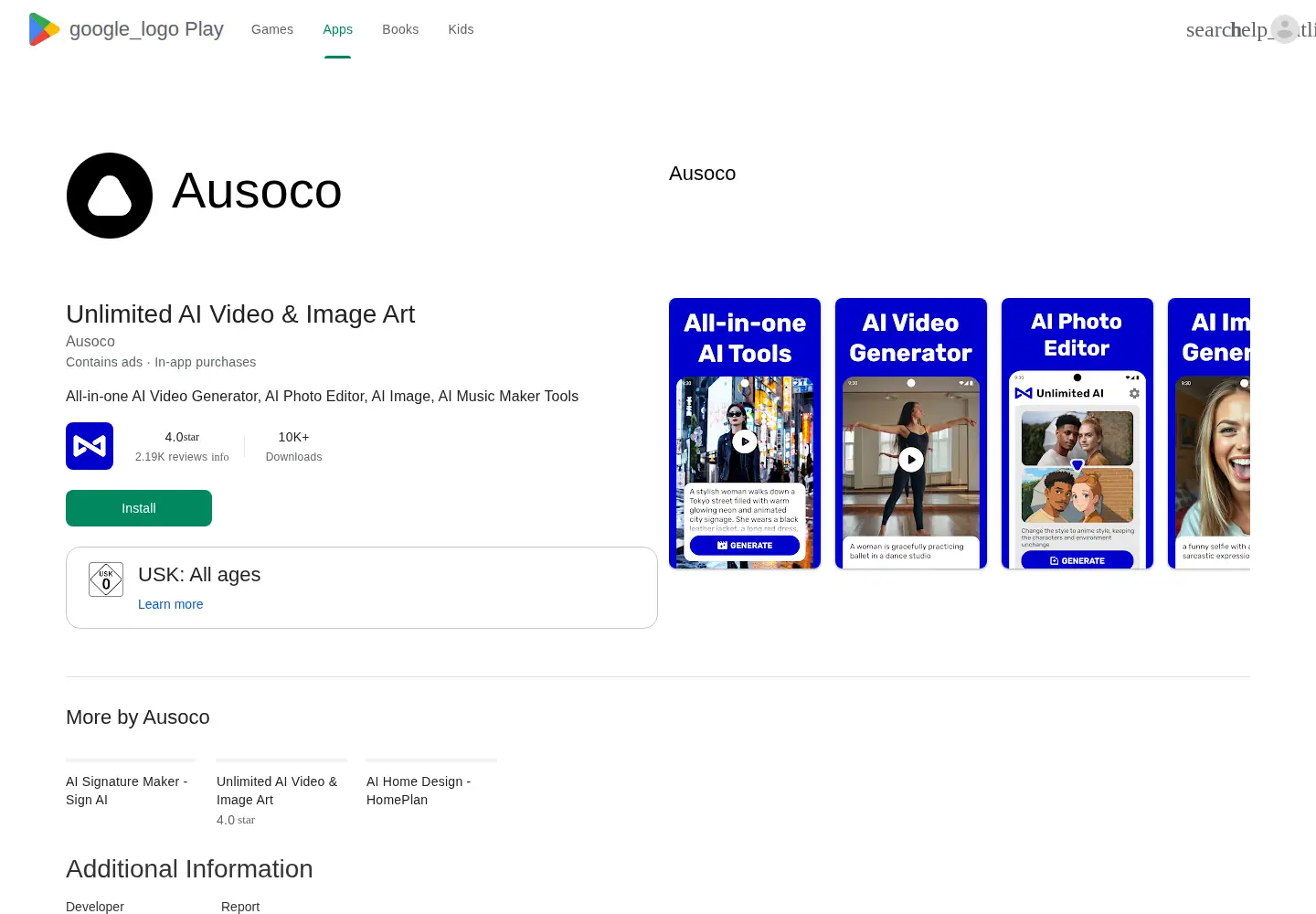 Screenshot of ausoco.com