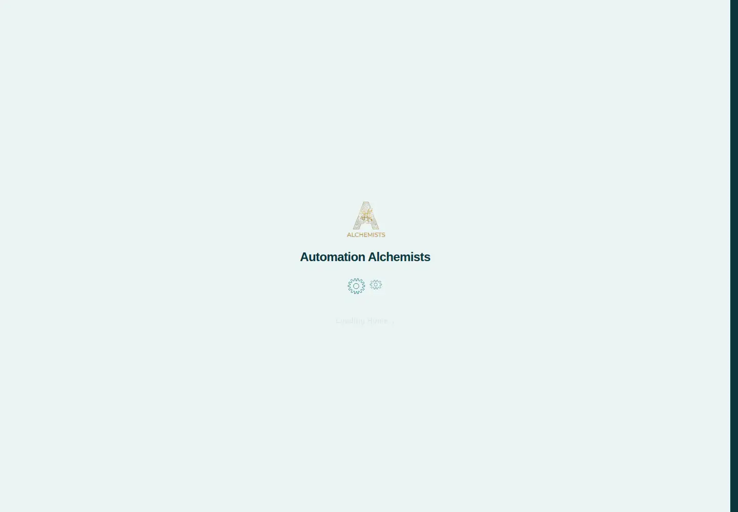 Screenshot of automationalchemists.com