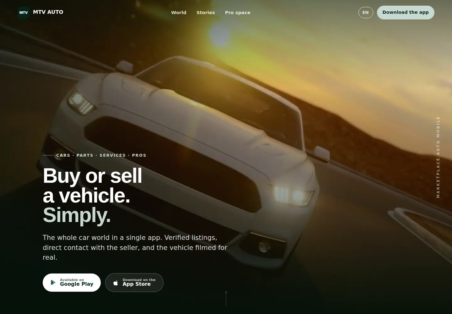 Captured homepage of automtv.com in the current scan